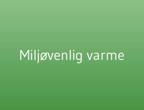 Miljøvenlig varme